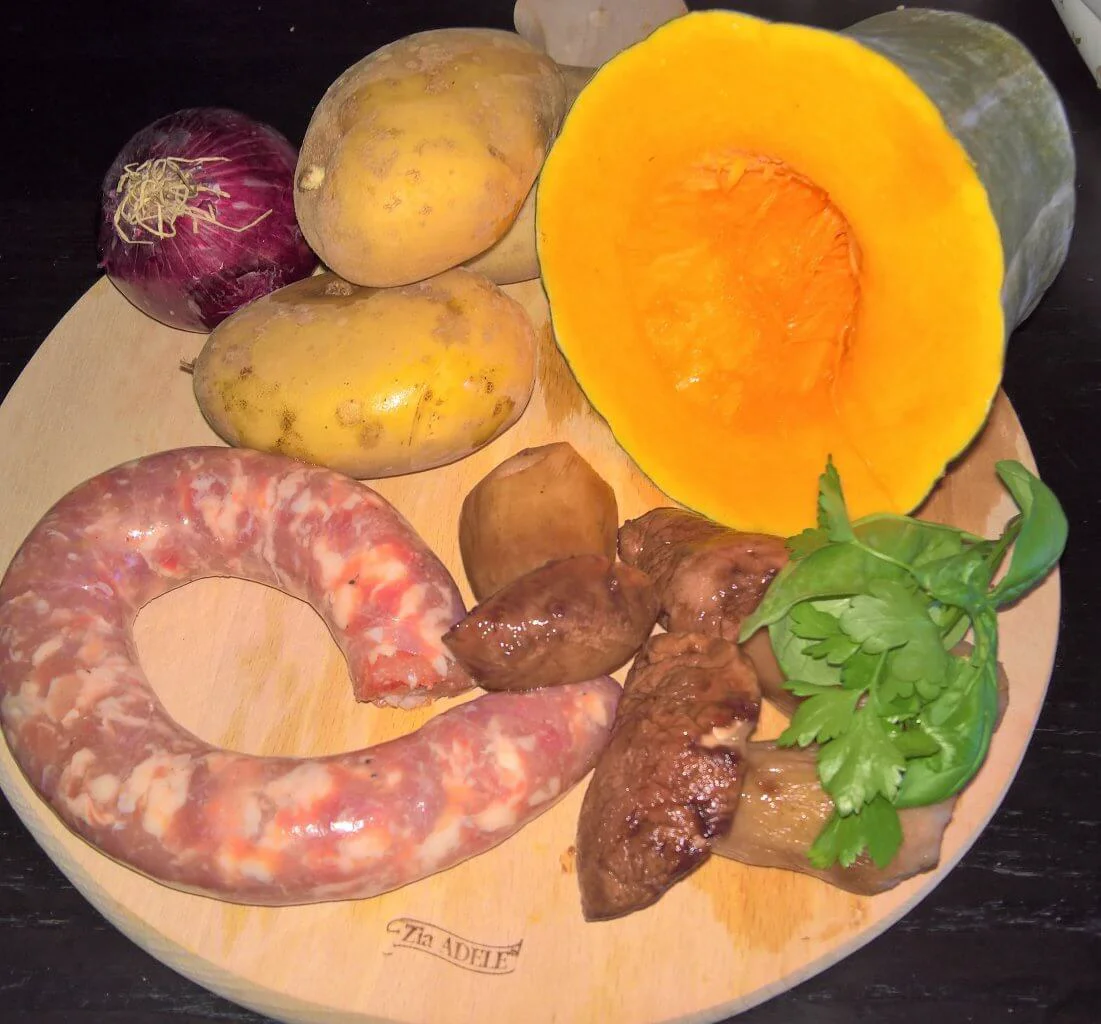 Stufato autunnale zuccz e porcini